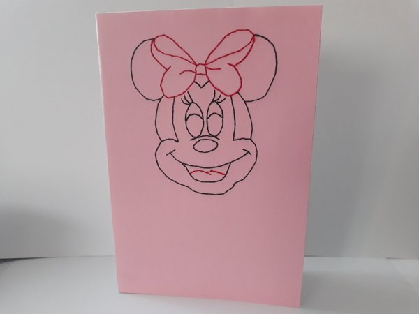 Geburtstagskarte Maus